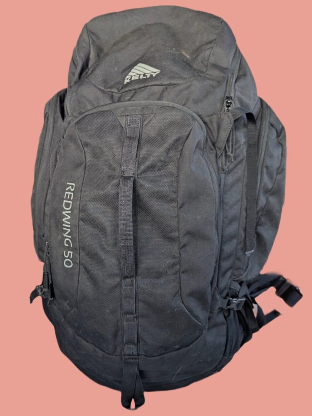 Kelty Redwing 50 Liter Black Nylon Backpack